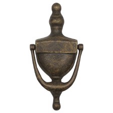 Additional picture of Lorena Door Knocker Small Antique Brass