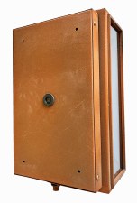 Additional picture of Mayfair Wall Lamp Wide Corten Steel