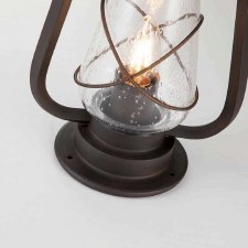 Additional picture of Elstead Miners Pedestal Lantern Light