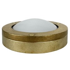 Additional picture of Circular Mini Bulkhead Light Raw Brass
