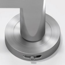 Additional picture of Montana KD Basic Privacy Door Handle Right Hand Satin Stainless Steel