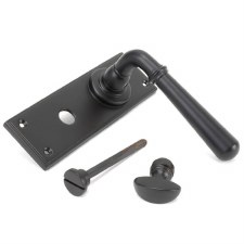 Additional picture of From The Anvil Newbury Lever Bathroom Set Aged Bronze