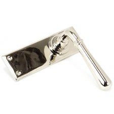 Additional picture of From The Anvil Newbury Lever Latch Set Polished Nickel