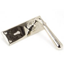 Additional picture of From The Anvil Newbury Lever Lock Set Polished Nickel