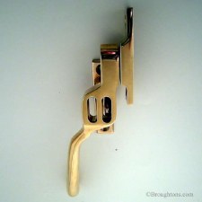 Additional picture of Aston Night Vent Window Handle Antique Brass Unlacquered