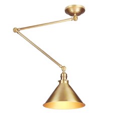 Additional picture of Elstead Provence Grande Wall Light or Pendant Aged Brass