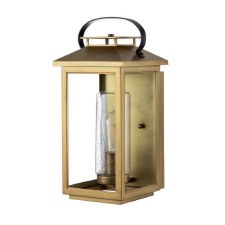 Additional picture of Quintiesse Atwater Medium Outdoor Wall Light Distressed Brass