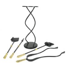 Additional picture of From The Anvil Spiral Companion Set Matt Black & Gold