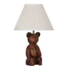 Additional picture of David Hunt Walter Table Lamp with Ivory Shade