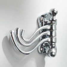 Additional picture of Triple Door Hook Polished Chrome