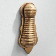 Additional picture of Beehive Escutcheon Antique Satin Brass
