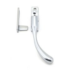 Additional picture of From The Anvil Night Vent Locking Window Fastener RH Polished Chrome