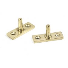 Additional picture of From The Anvil Reeded Window Stay 10" Polished Brass