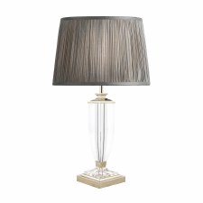 Additional picture of Laura Ashley Carson Table Lamp Base Medium Polished Nickel