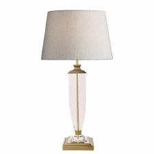 Additional picture of Laura Ashley Carson Table Lamp Base Large Antique Brass