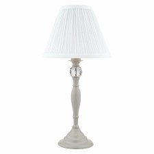 Additional picture of Laura Ashley Ellis Table Lamp Satin Grey with Shade