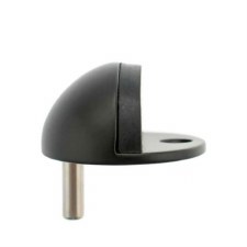 2 Pcs Self Adhesive Door Stop, Oval Half-Moon Door Stops With Rubber - View #3