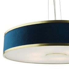Additional picture of Alvaro 6 Light Pendant Brushed Brass