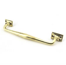 Additional picture of From The Anvil Art Deco Pull Handle Large Aged Brass