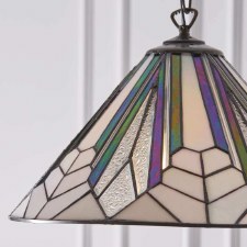 Additional picture of Interiors 1900 Astoria Tiffany Medium Ceiling Pendant Light
