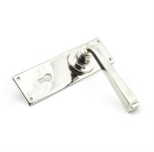 Additional picture of From The Anvil Avon Lever Lock Door Handle Set Polished Nickel
