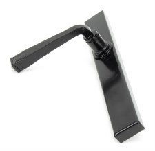 Additional picture of From The Anvil Avon Slimline Sprung Lever Latch Door Handle Black