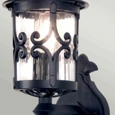 Additional picture of Elstead Hereford Outdoor Wall Light Lantern Black