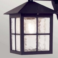 Additional picture of Elstead Winchester Outdoor Wall Light Lantern Black