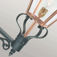 Additional picture of Elstead Chelsea Outdoor Wall Uplight Light Lantern with Bracket