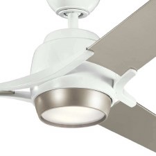 Additional picture of Elstead Zeus 60" Ceiling Fan with Light White