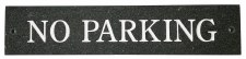 Additional picture of Cumbrian Slate Sign NO PARKING