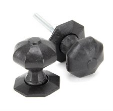 Additional picture of From The Anvil Octagonal Door Knob External Beeswax