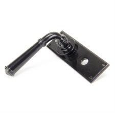 Additional picture of From The Anvil Regency Lever Bathroom Door Handle Black