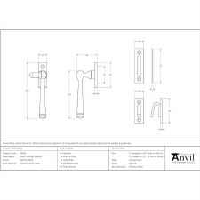 Additional picture of From The Anvil Avon Locking Fastener Satin 316 Stainless Steel