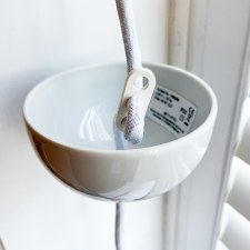 Additional picture of Ceramic Pendant with Lampholder Off-White