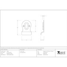 Additional picture of From The Anvil Euro Door Pull Polished 316 Stainless Steel