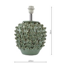 Additional picture of Alisa Table Lamp Base Green