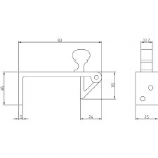 2 Loquets En Laiton Poli Avec Vis – Robustes, Design Classique, 83mm – Onestopdiy