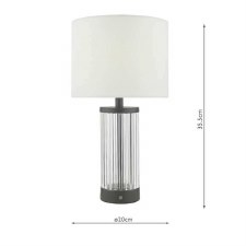 Additional picture of Enrico Rechargeable Table Lamp Satin Black