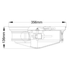 Additional picture of Hinkley Hadley Flush Ceiling Light Oil Rubbed Bronze