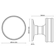 Additional picture of Levedale Motice Door Knob Satin Nickel