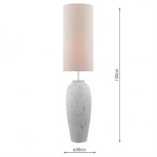 Additional picture of Roetta Floor Lamp Natural Stone