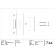 Additional picture of From The Anvil Sash Pully Black