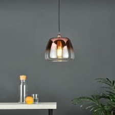 Additional picture of Klaxon Single Pendant Ombre Copper