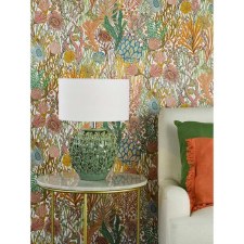 Additional picture of Alisa Table Lamp Green with White Shade
