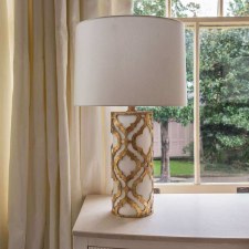 Additional picture of Gilded Nola Arabella Table Lamp