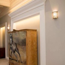 Additional picture of Feiss Arabesque Flush Wall Light