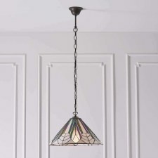 Additional picture of Interiors 1900 Astoria Tiffany Medium Ceiling Pendant Light