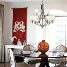 Additional picture of Hinkley Bolla 9 Light Chandelier