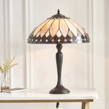 Additional picture of Interiors 1900 Brooklyn Tiffany Medium Table Light 63982